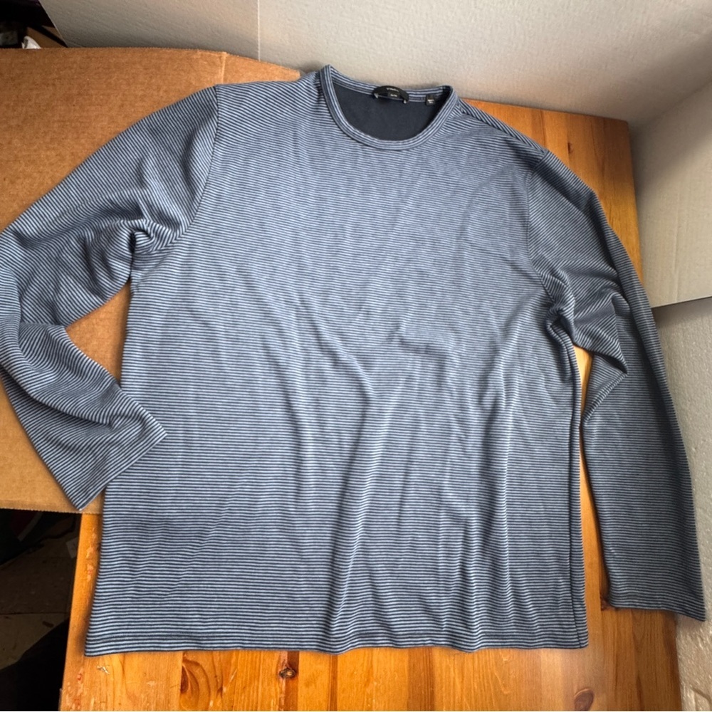 Vince long sleeve striped shirt size XL